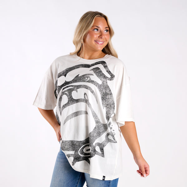 Georgia Bulldogs Oversized Bulldog Graphic T-Shirt
