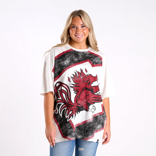 South Carolina Gamecocks Oversized Graphic T-Shirt