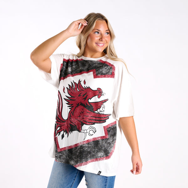 South Carolina Gamecocks Oversized Graphic T-Shirt