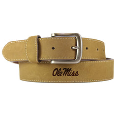 ZEP-PRO University of Mississippi Embossed Leather Belt | Palmetto