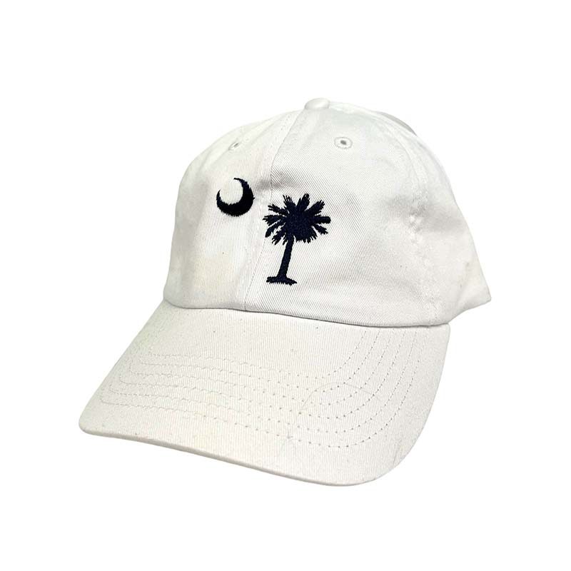 Riverbed Palmetto Hat - White | Palmetto Moon