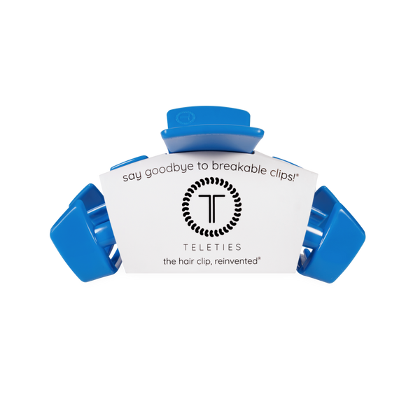 Medium Classic Cup Hair Clip in USA Blue