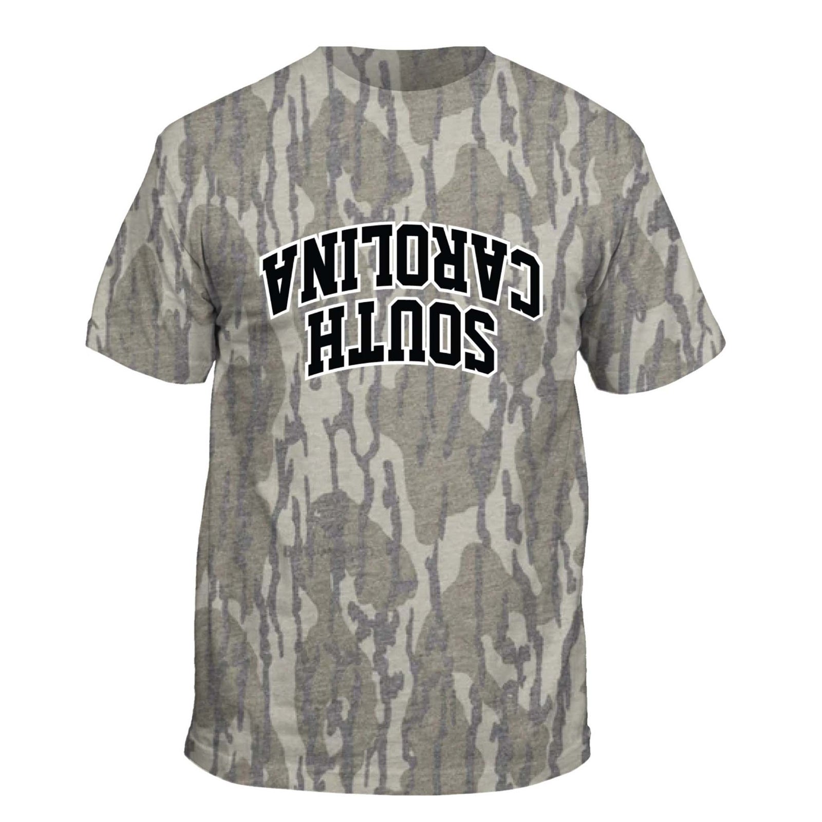 USC Upside Down Vols Camo Short Sleeve T-Shirt