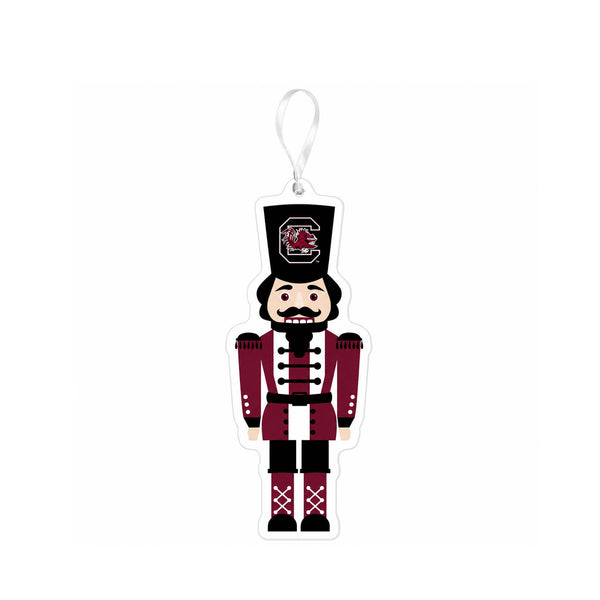 South Carolina Gamecocks Nutcracker Acrylic Ornament