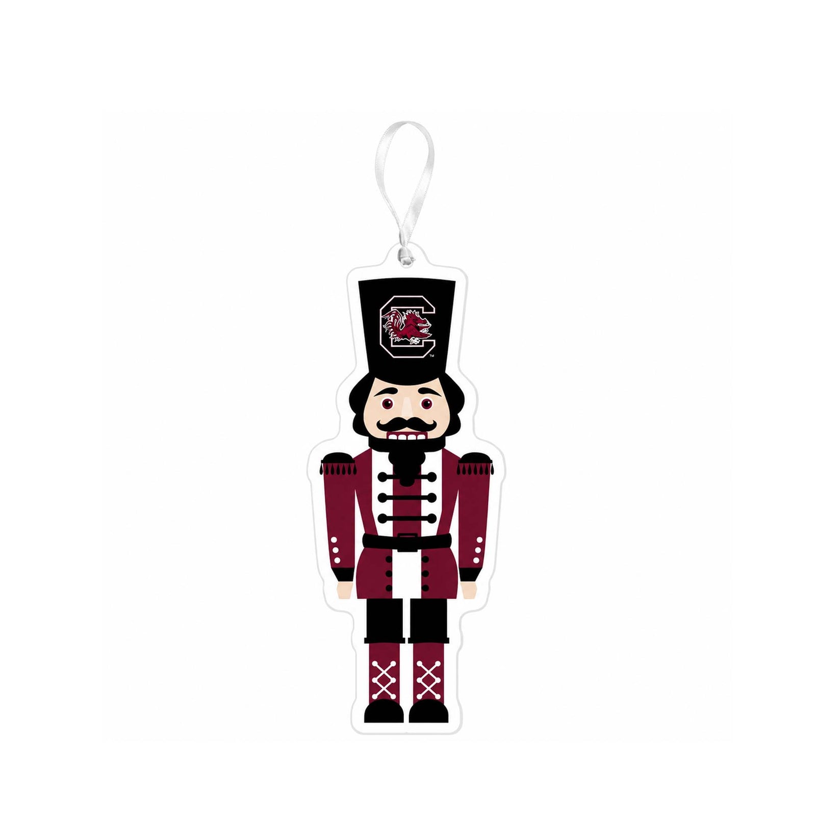 South Carolina Gamecocks Nutcracker Acrylic Ornament