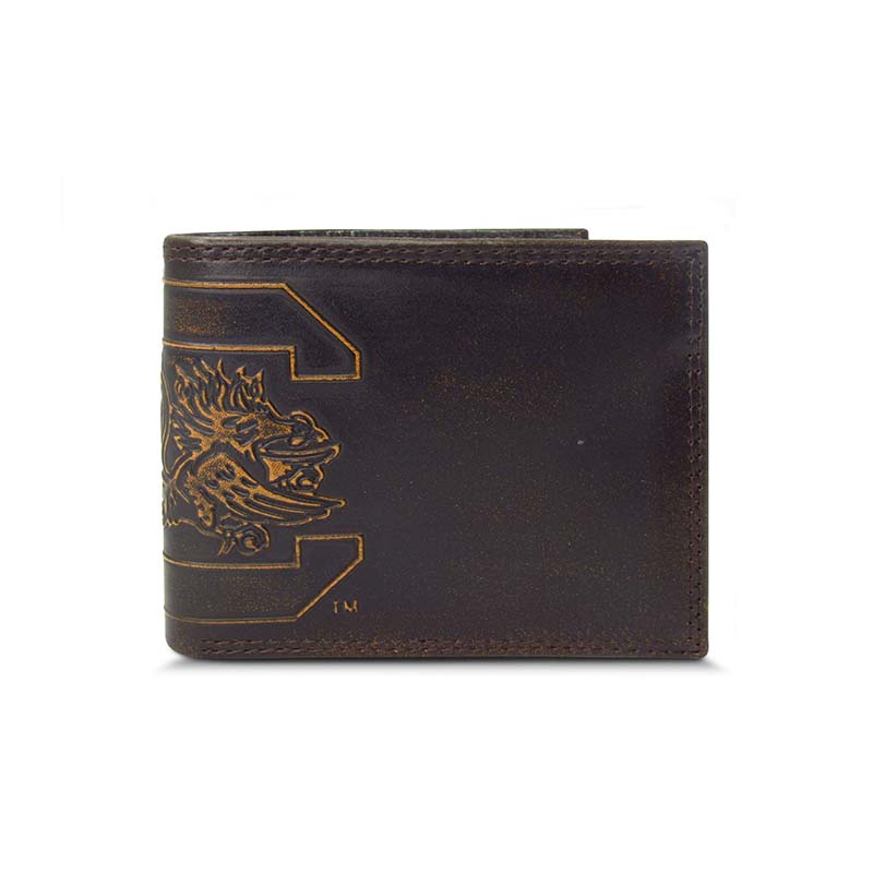 USC Burnished Passcase Wallet