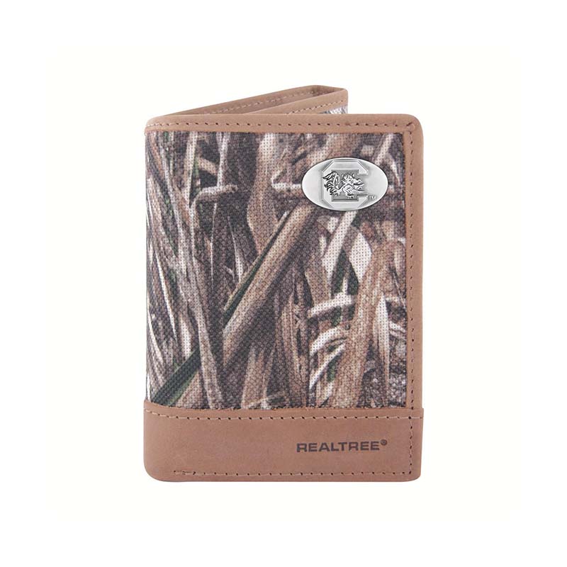 USC Realtree Trifold Concho Wallet