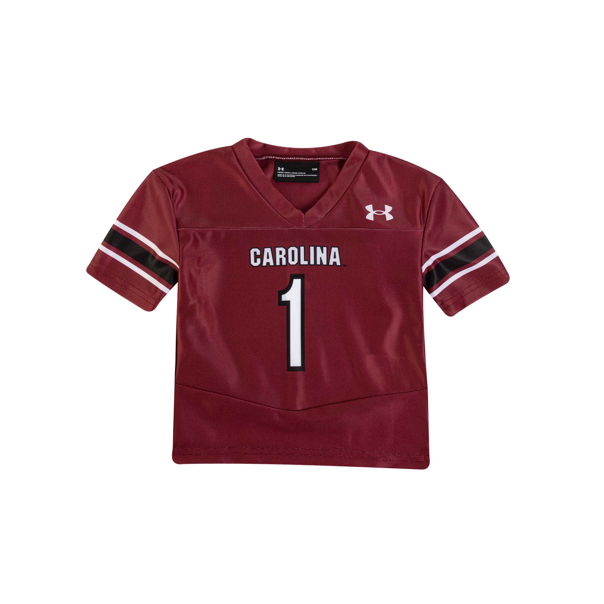 Under Armour Toddler USC Armourfuse Jersey in Garnet Palmetto Moon