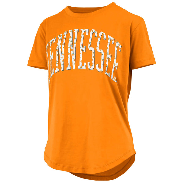 Tennessee Volunteers Floral Fill Varsity Short Sleeve T-Shirt