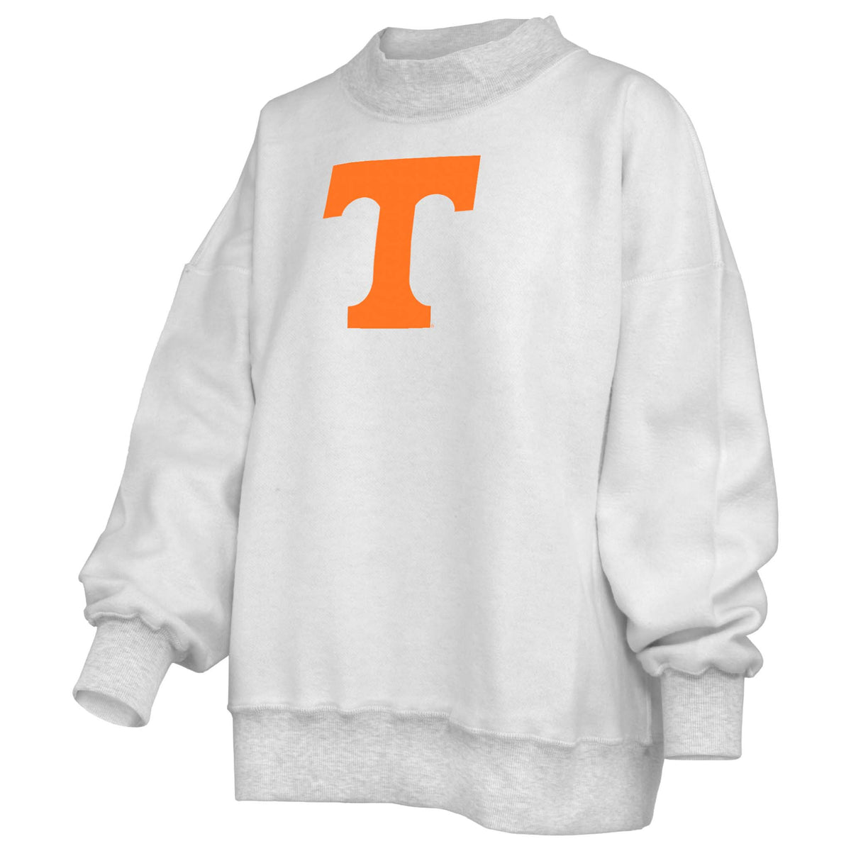 Reverse side of the sweatshirt with the Power T Tennessee Volunteers logo.