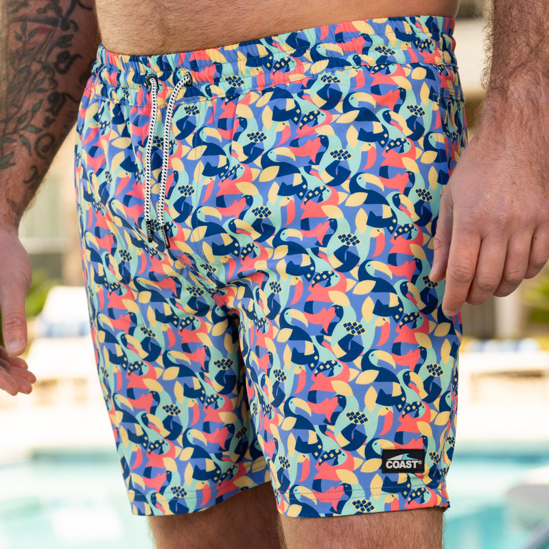 Volley Toucan 6 Inch Swim Shorts