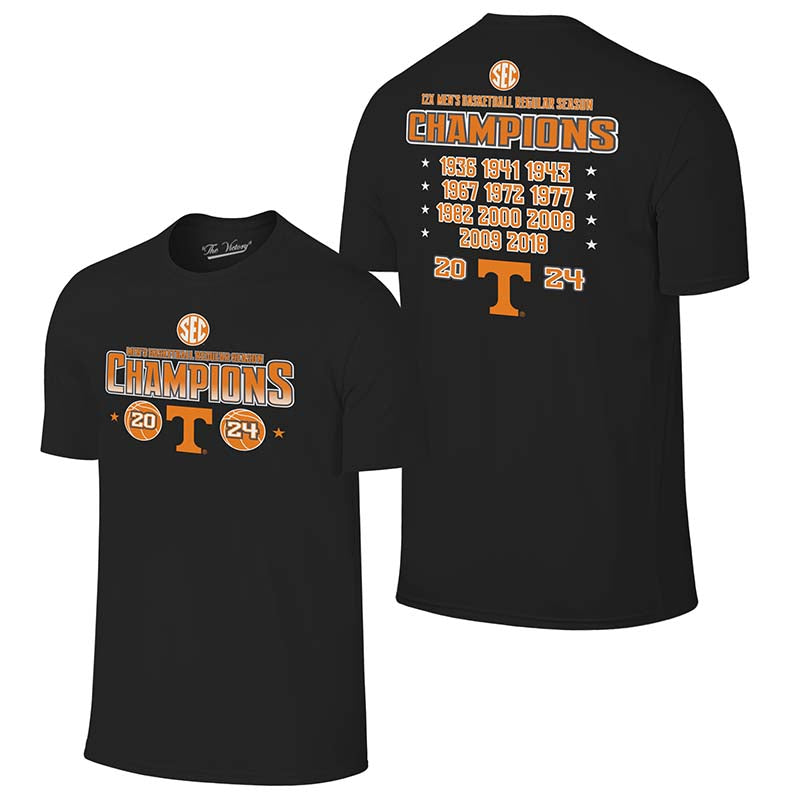 2024 UT SEC Basketball Champions Years Short Sleeve T-Shirt