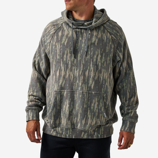 Vintage Wash French Terry Hoodie in Midlands Camo