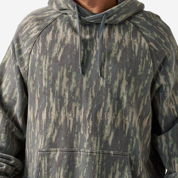 Vintage Wash French Terry Hoodie in Midlands Camo