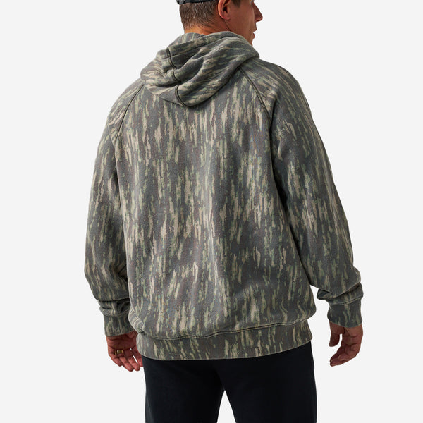 Vintage Wash French Terry Hoodie in Midlands Camo
