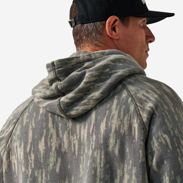Vintage Wash French Terry Hoodie in Midlands Camo