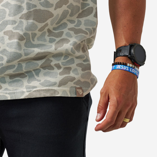Vintage Wash Short Sleeve T-Shirt in Classic Deer Camo