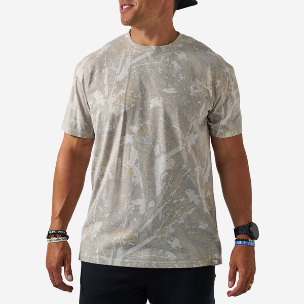 Vintage Wash Short Sleeve T-Shirt in Drifter Camo