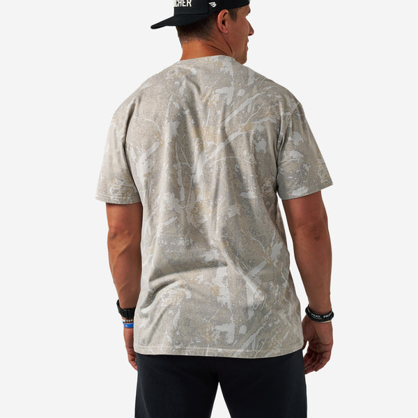 Vintage Wash Short Sleeve T-Shirt in Drifter Camo