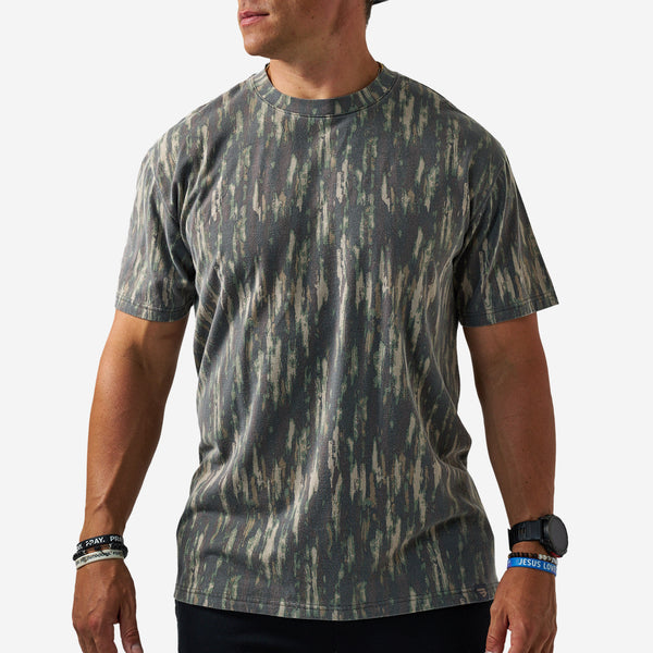 Vintage Wash Short Sleeve T-Shirt in Midland Camo