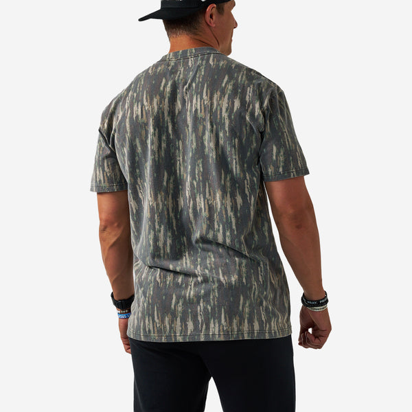 Vintage Wash Short Sleeve T-Shirt in Midland Camo