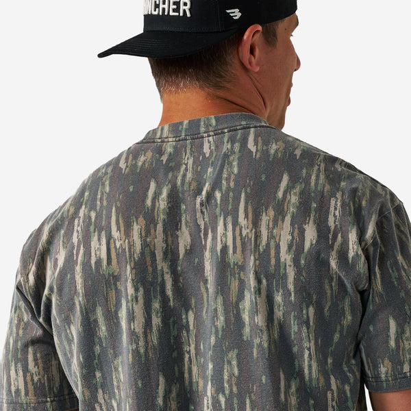 Vintage Wash Short Sleeve T-Shirt in Midland Camo
