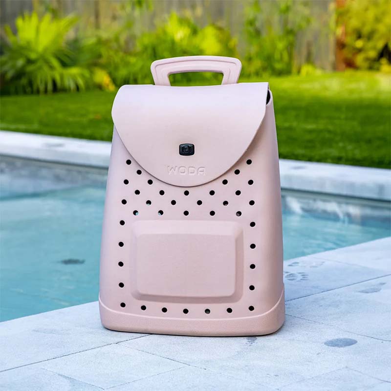 woda backpack in oyster pink