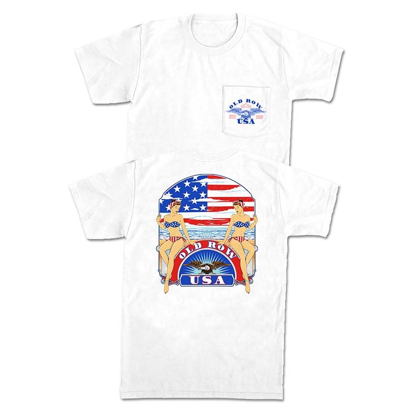 Old Row USA Pinup Short Sleeve T-Shirt