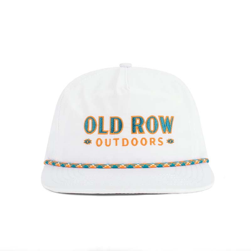 Outdoor Rope Hat in White