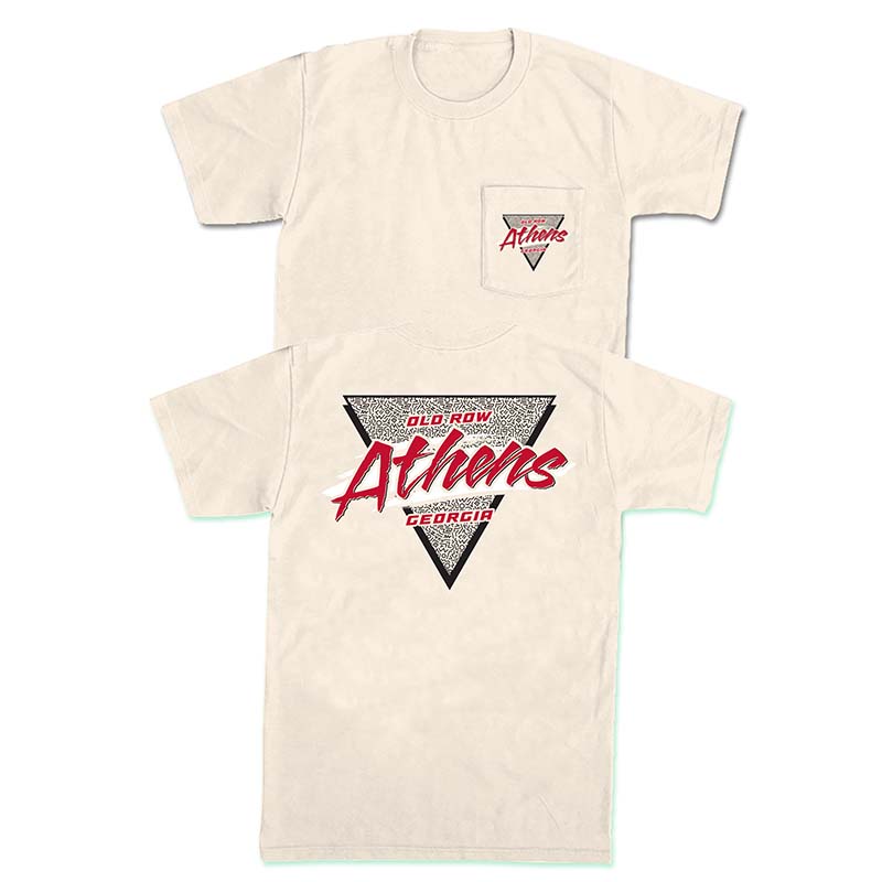 Athens Retro Triangle Short Sleeve T-Shirt