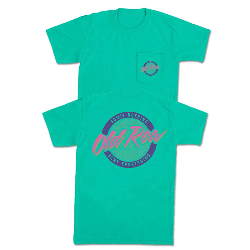 Circle Logo Island Green Short Sleeve Pocket T-Shirt
