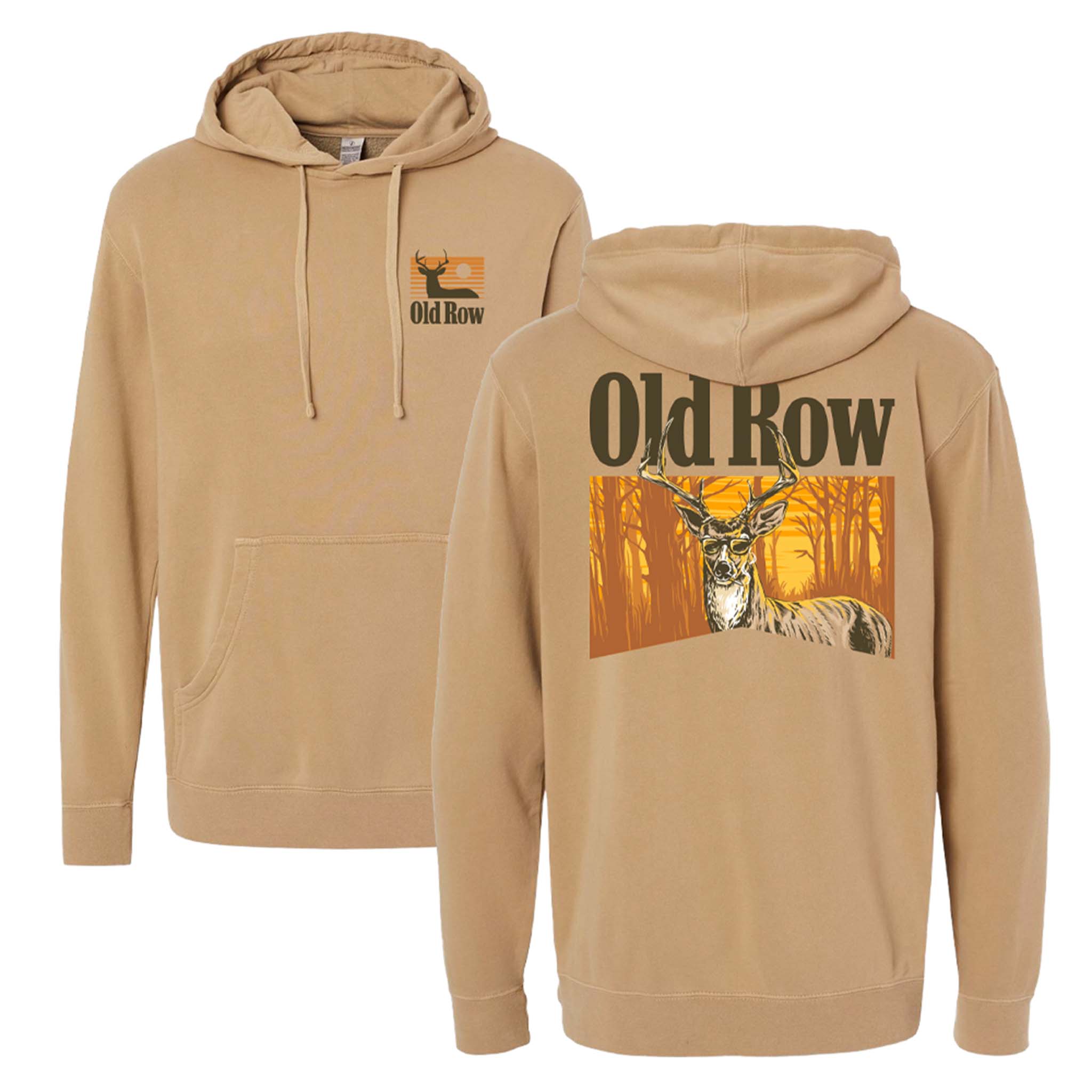 Old Row Smokin' Buck Hoodie Palmetto Moon - Main Image