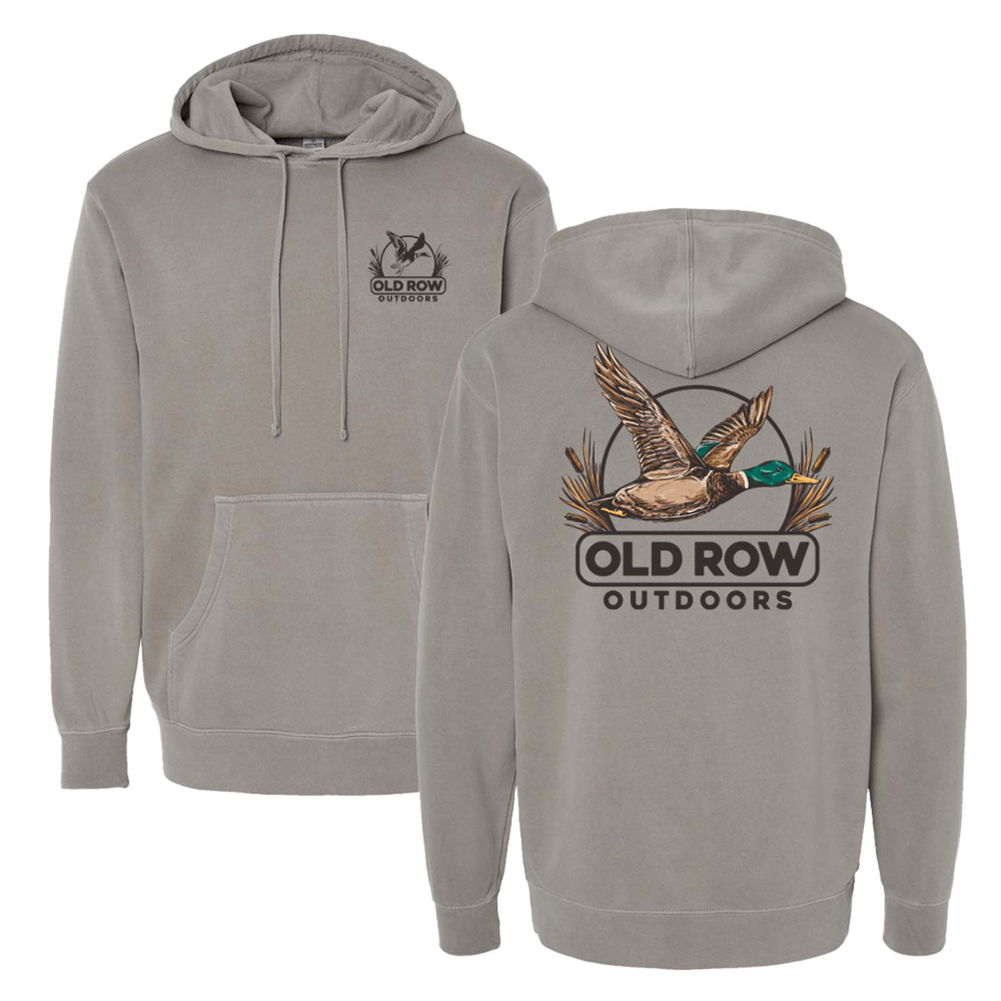 Old Row Flying Mallard Hoodie Palmetto Moon - Main Image