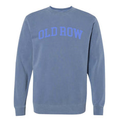 Old Row Arch Crewneck Sweatshirt in Blue | Palmetto Moon