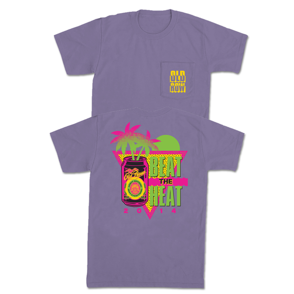 Beat The Heat Short Sleeve T-Shirt in Grape