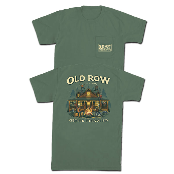 Gettin Elevated Pocket Short Sleeve T-Shirt