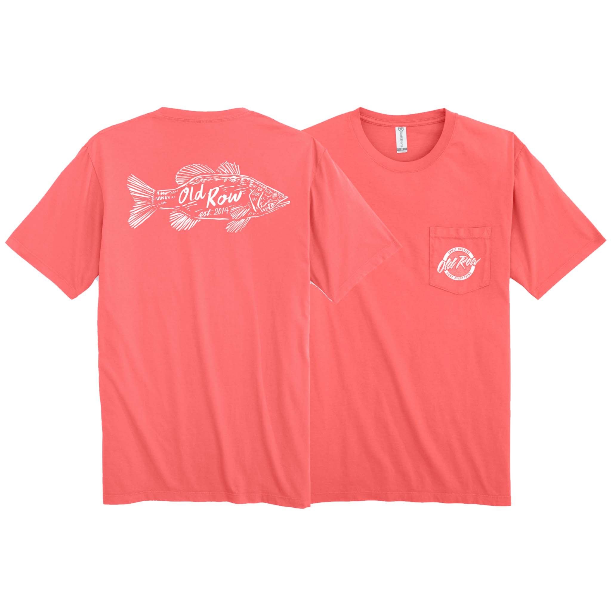 Fish Short Sleeve T-Shirt Coral