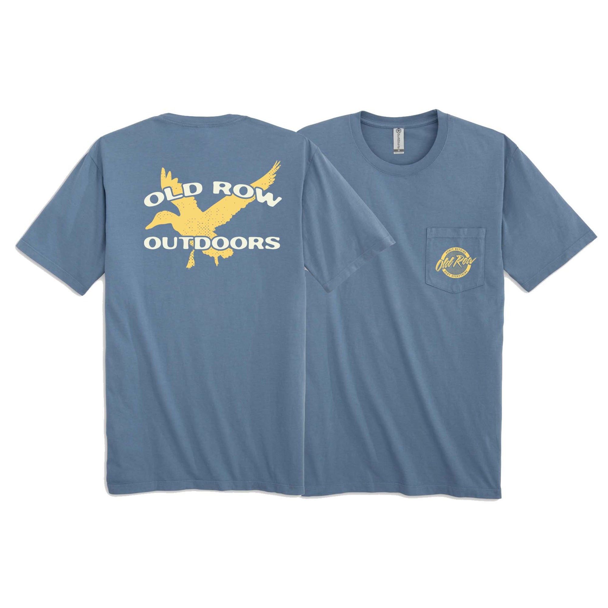 by old row Outdoors Duck Short Sleeve T-Shirt in Slate