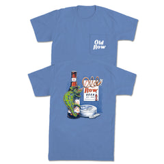 Old Row Chameleon Beer Short Sleeve T-Shirt in Blue | Palmetto Moon