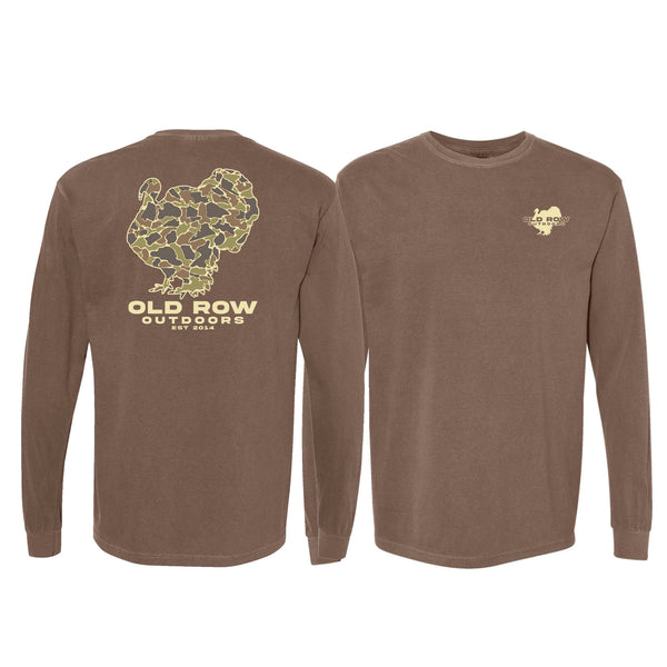 Camo Turkey Long Sleeve T-Shirt
