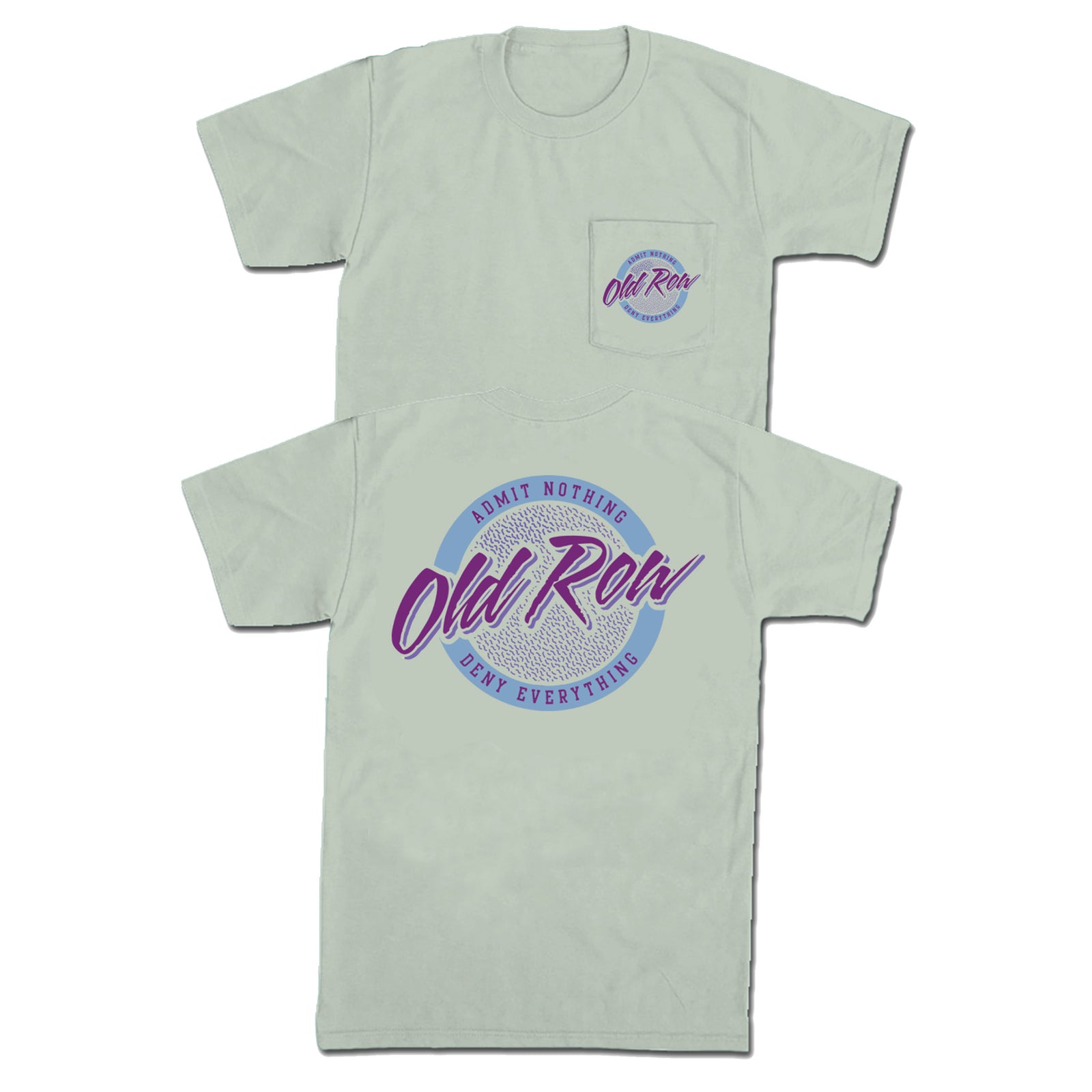 Circle Logo Short Sleeve Pocket T-Shirt in Bay