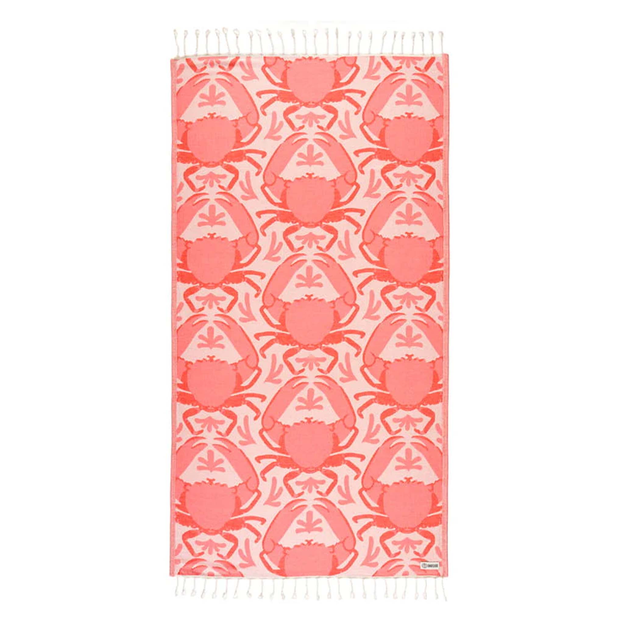 Crabby Georgia Peach Towel