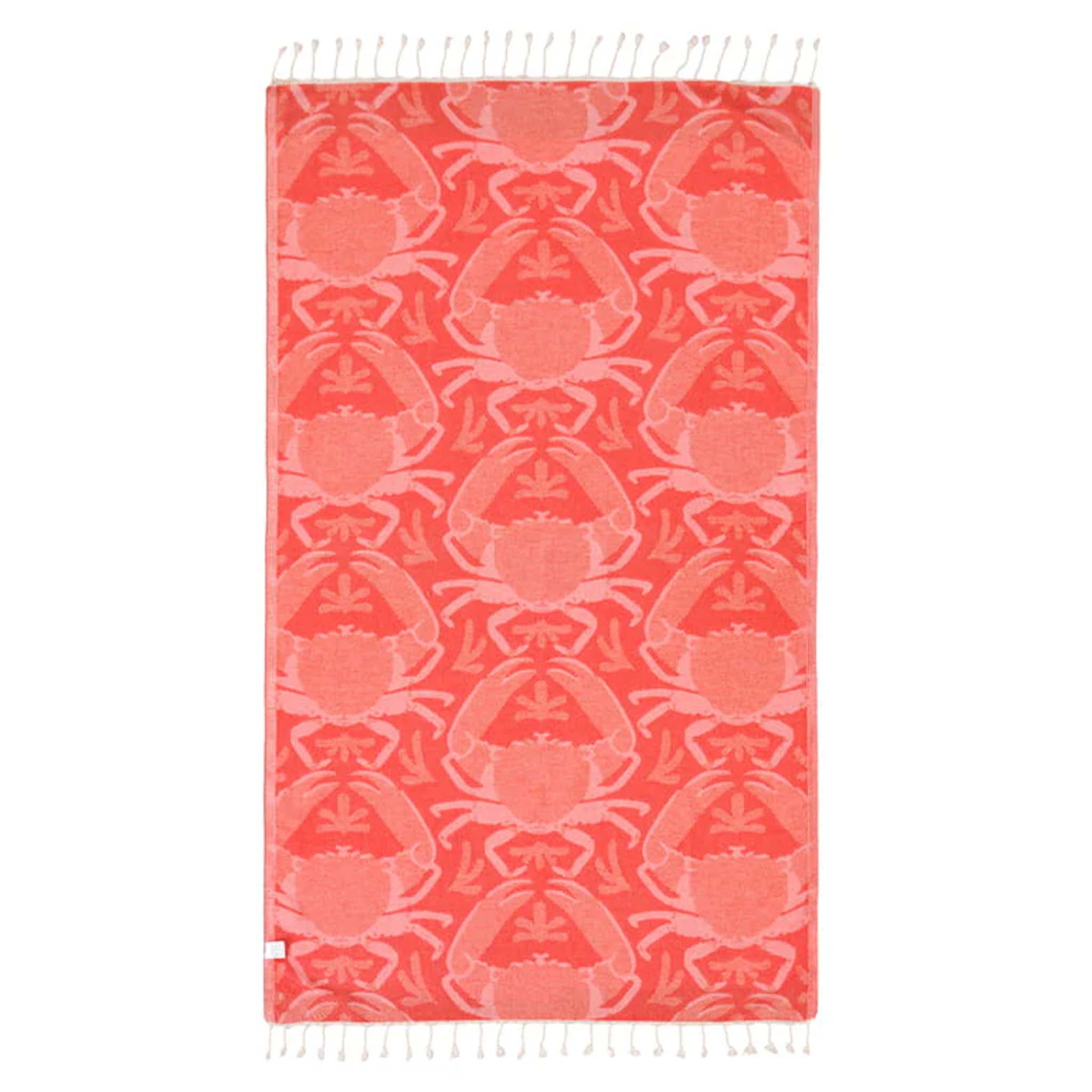 Crabby Georgia Peach Towel