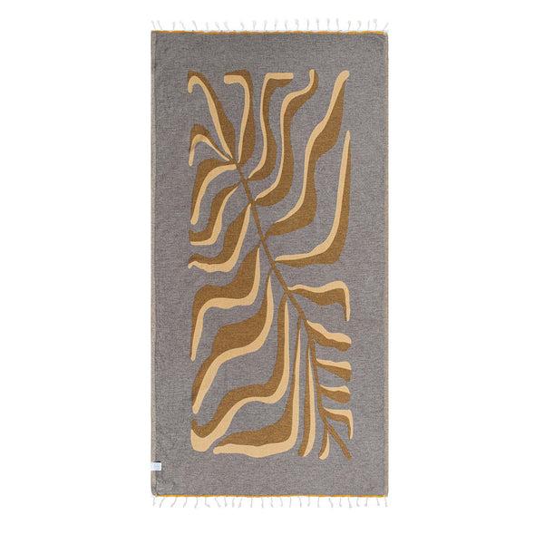 Golden Fern Towel