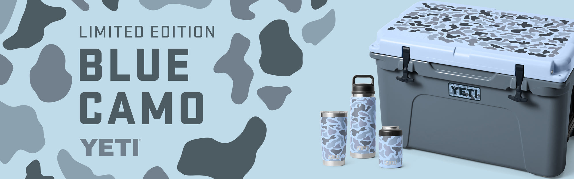 Limited Edition Blue Camo from YETI.
