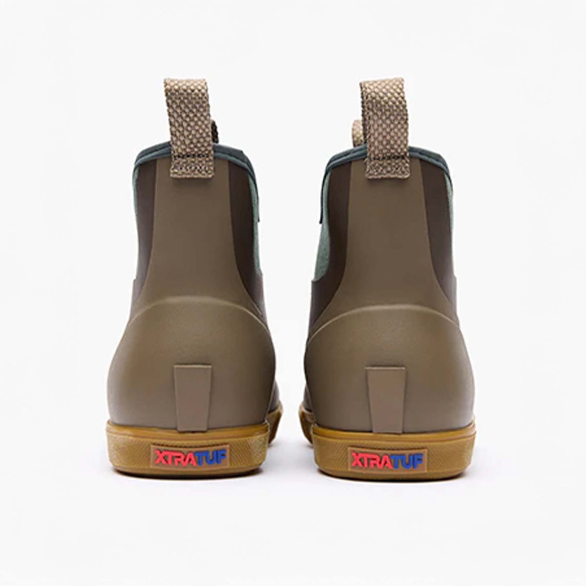 Men's Vintage Ankle Deck Boot in Brown by Xtratuf