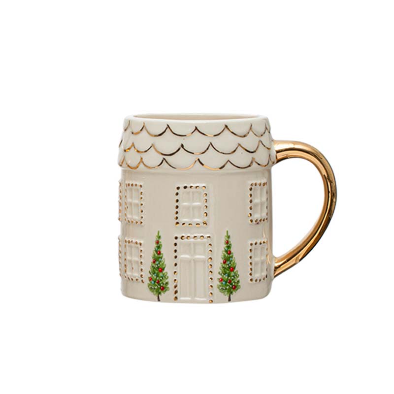 tree door house mug