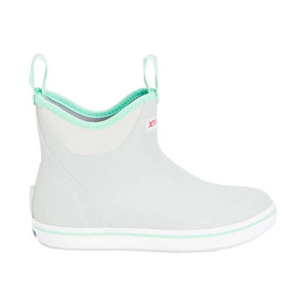 Women's 6 Inch Ankle Deck Boot in Grey