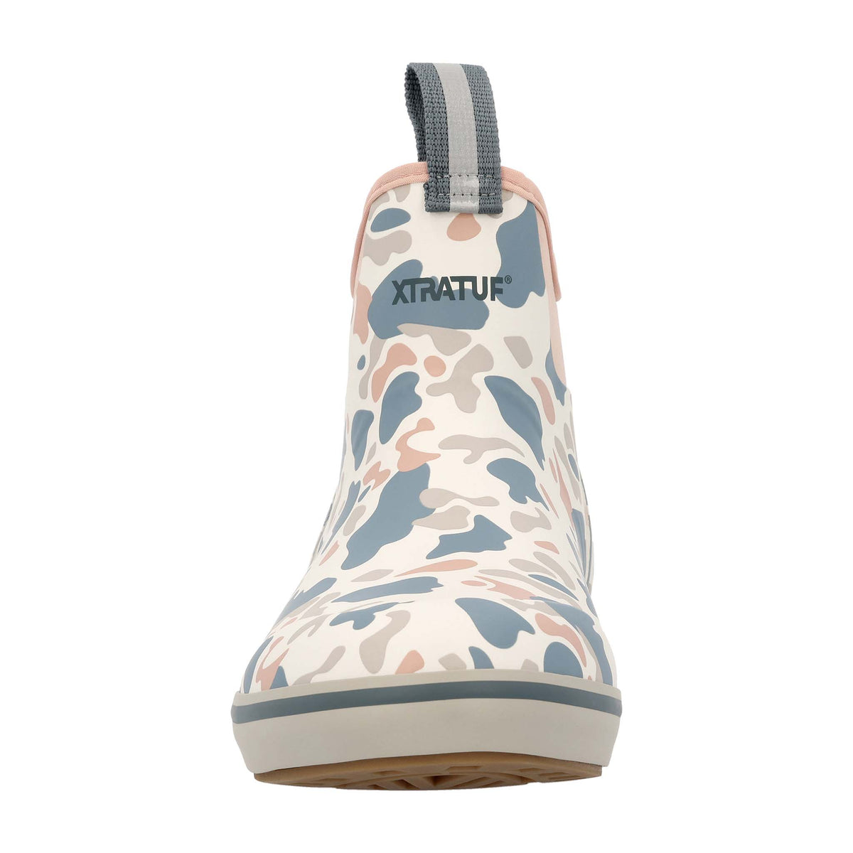Women's 6" Ankle Deck Boot in Ivory Duck Camo