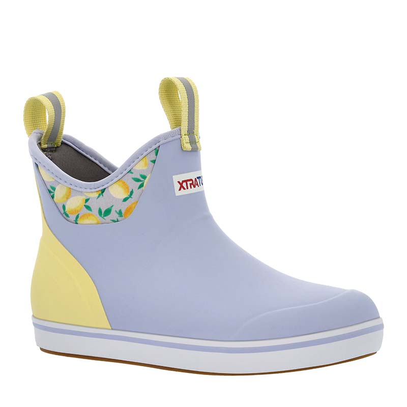 Women's 6 Inch Ankle Deck Boot in Periwinkle